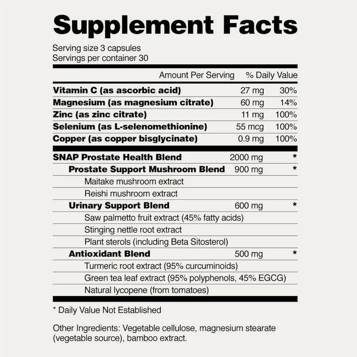 Prostate Health + Nitric Oxide